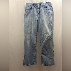 BKE Seth Straight Leg Jeans Men 36R Blue Denim LightWash 5-Pocket Cotton 36x31